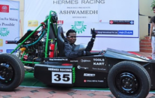 ASHWAMEDH', four wheeler vehicle developed by HERMES RACING