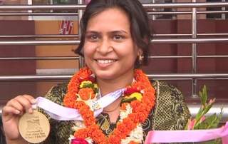 Ms.Aparajita Gochhikar, KIIT Alumnus wins Silver
