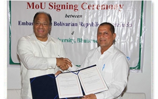 MoU with Embassy of the Bolivarian Republic of Venezuela