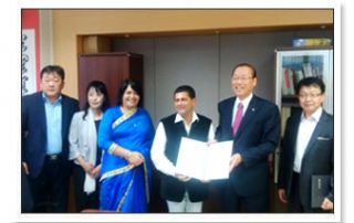MoU with Dongguk University, Seoul