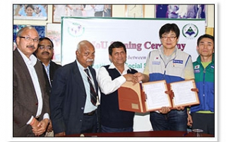 MoU with Hanseo University, South Korea.
