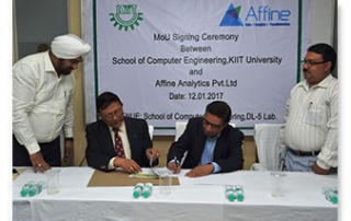 MoU with Affine Analytics Pvt. Ltd