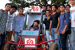 KIITians Design Yet Another Prototype Car for BAJA SAE