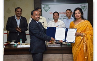 MoU with Institute of Bioresources and Sustainable Development ( IBSD) Govt. of India, Imphal, Manipur 19th Feb 2017