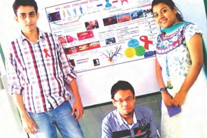 KIDS Students Excel in Inter College Poster Competition