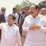 venkaiah naidu with achyuta samanta kiit