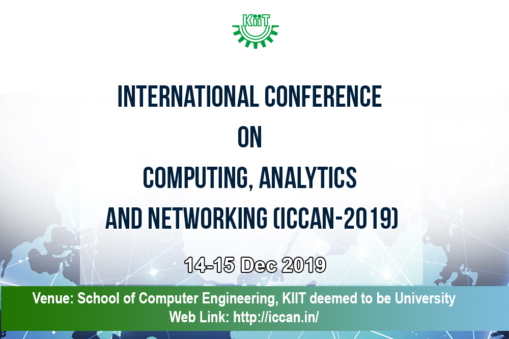 International Conference on Computing, Analytics and Networking