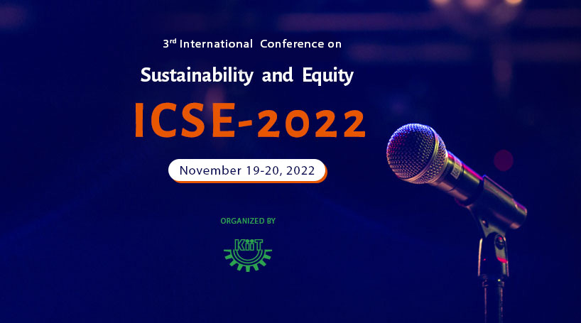 3rd International Conference on Sustainability and Equity, 2022