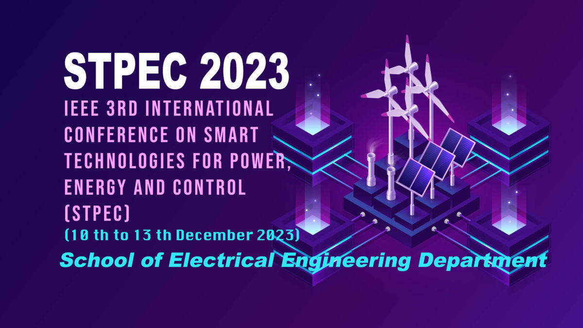 IEEE International Conference on STPEC2023 KIIT Deemed to be University