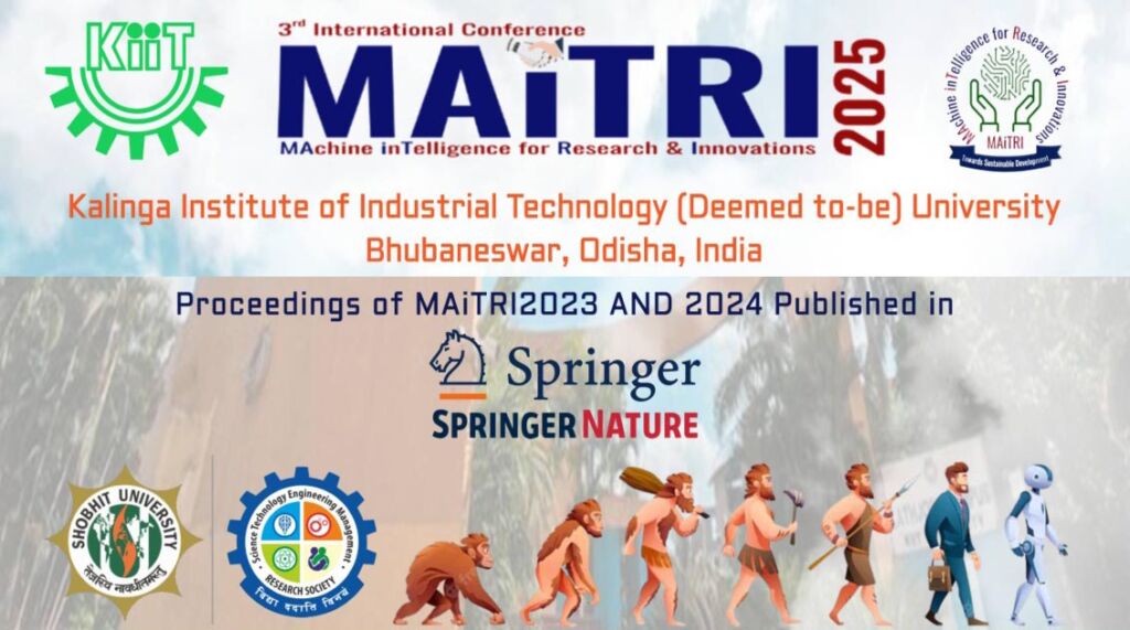 3rd International Conference on Machine Intelligence for Research and ...