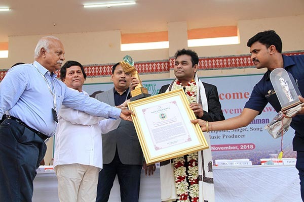 Padma Bhushan Mr. A R Rahman