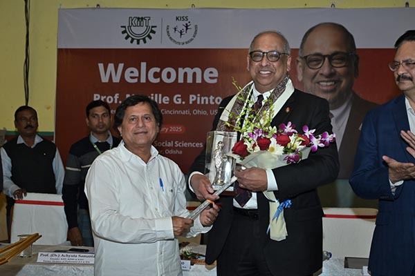 Prof. Neville G. Pinto, The President of the University of Cincinnati, USA