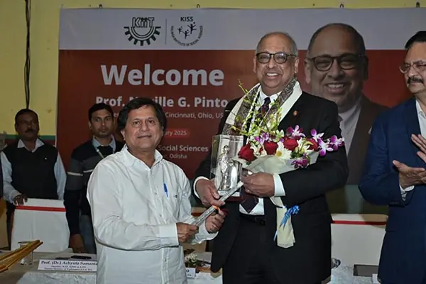 Prof. Neville G. Pinto, The President of the University of Cincinnati, USA